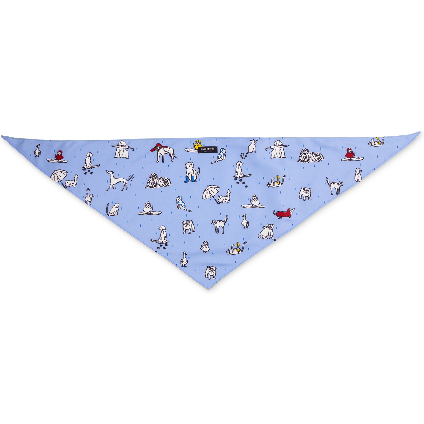Kate Spade New York Raining Accessories Dog & Cat Bandana, Large