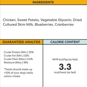 The Pets Table Chicken Grain-Free Air-Dried Dog Treats, 5-oz bag