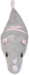 fabdog Flingy Rhino Squeaky Plush Dog Toy, Grey slide 2 of 3