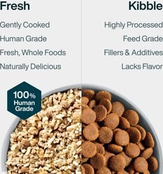 JustFoodForDogs Sensitive Stomachs Recipe Frozen Human-Grade Fresh Dog Food, 18-oz pouch, case of 7 slide 2 of 9