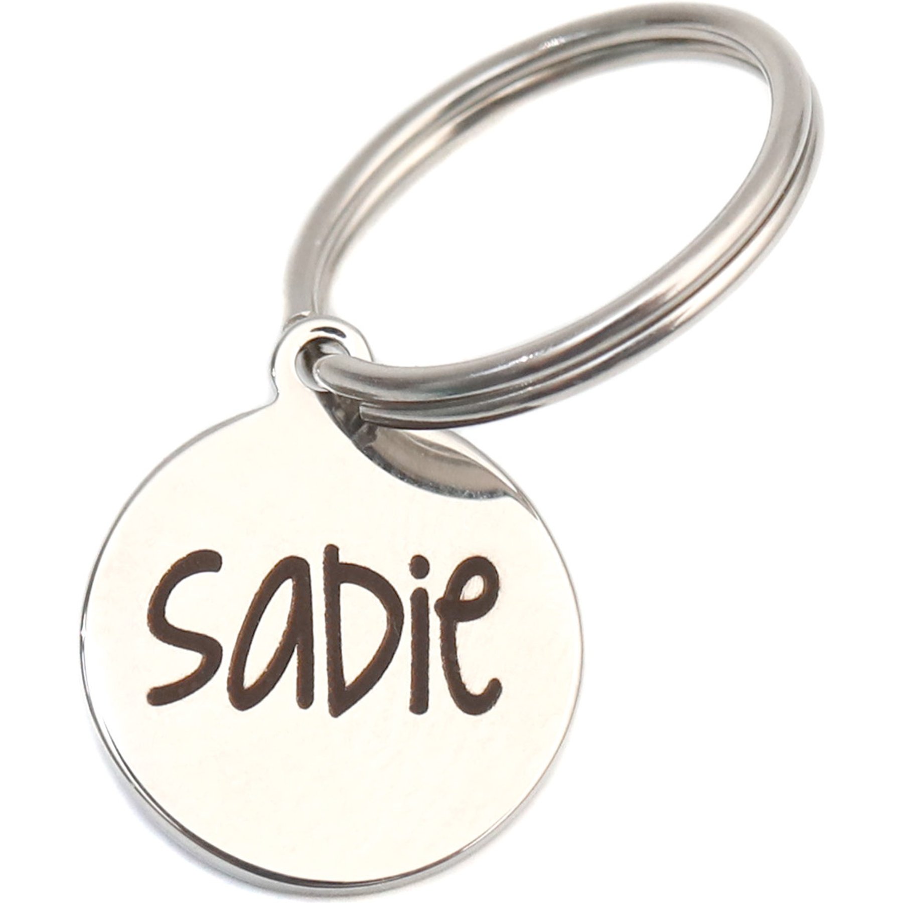 Mimi Green Circle Pet ID Tag Small