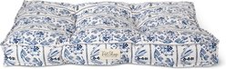 Fringe Studio Indigo Vine Tufted Pillow Dog Bed, Medium