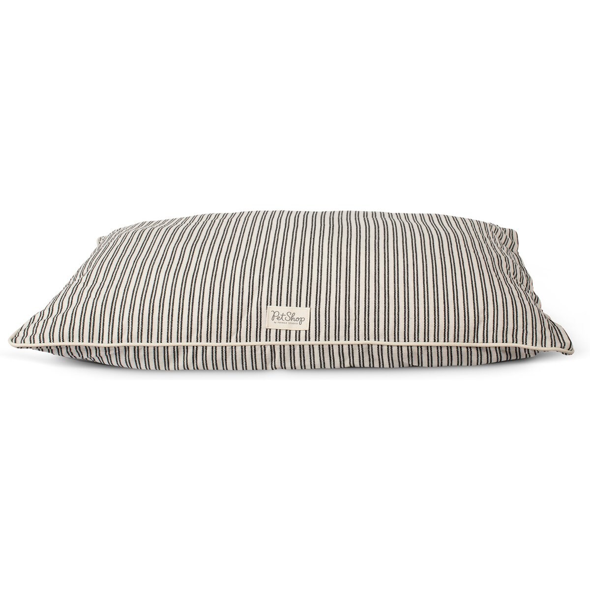 Fringe Studio Yarn Dye Stripe Pillow Dog Bed, Large