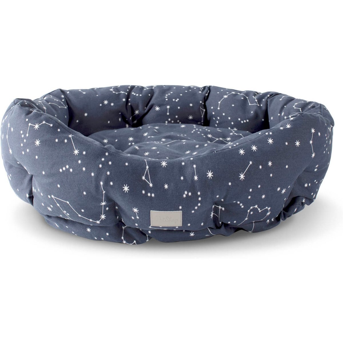 Fringe Studio Celestial Round Cuddler Dog Bed, Medium