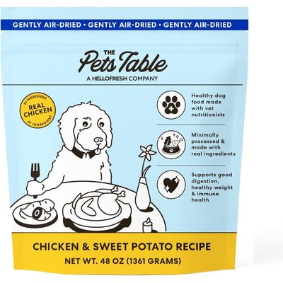 The Pets Table The Pets Table Chicken & Sweet Potato Air-Dried Dog Food, 48-oz bag