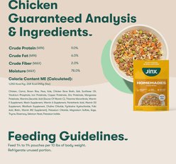 Jinx Homemade Variety Pack Wet Dog Food, 9-oz pouch, case of 12 slide 2 of 9