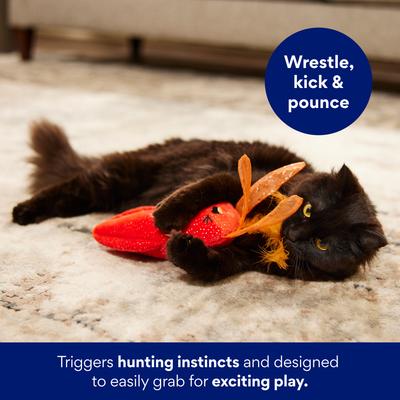 Show full view: Frisco Coastal Squid Plush Kicker Cat Toy with Silvervine & Catnip slide 4 of 7
