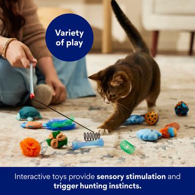 Show full view: Frisco Coastal Variety Pack Cat Toy with Silvervine & Catnip, 12 count slide 5 of 8