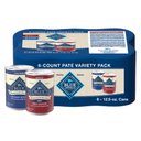 Blue Buffalo Homestyle Recipe Chicken & Beef Wet Dog Food, 12.5-oz can, case of 6