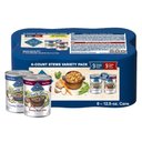 Blue Buffalo's Stew Chicken & Beef Variety Pack Wet Dog Food,12.5-oz can, case of 6