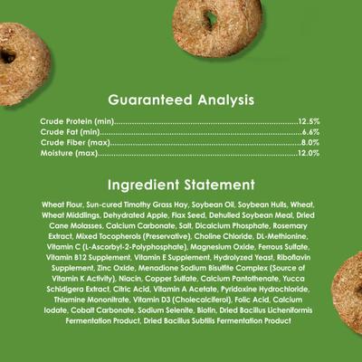 Show full view: Kaytee Baked Apple Timothy Biscuit Small Animal Treats, 4-oz bag slide 7 of 9