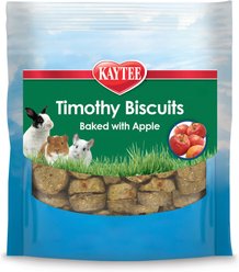 Kaytee Baked Apple Timothy Biscuit Small Animal Treats, 4-oz bag