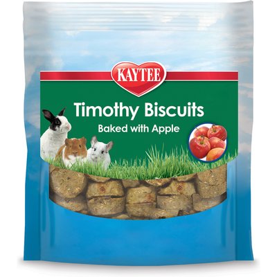 Kaytee Kaytee Baked Apple Timothy Biscuit Small Animal Treats, 4-oz bag