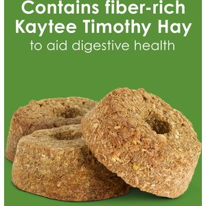 Kaytee Baked Apple Timothy Biscuit Small Animal Treats, 4-oz bag