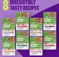 Wellness Protein Bowls Adult Wholesome Grains Beef, Potato & Green Beans Fresh Alternative Dog Food, 6.2-oz pouch slide 2 of 9