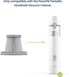PawsPik Filters for Portable Handheld Pet Vacuum Cleaner slide 2 of 4