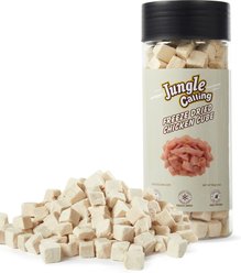Jungle Calling Single Ingredient Chicken Grain-Free Freeze-Dried Dog & Cat Treats, 3.2-oz bottle