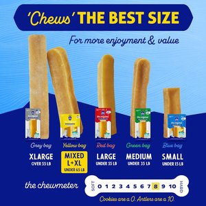 Himalayan Pet Supply Himalayan Dog Chew Original Yak Cheese Dog Chews, 3 count