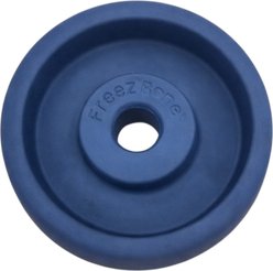 Freezbone Super Durable Freez Doughnut Tough Chewer Treat Dispenser Dog Toy, Navy, Large