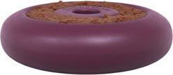 Freezbone Super Durable Freez Doughnut Tough Chewer Treat Dispenser Dog Toy, Purple, Large