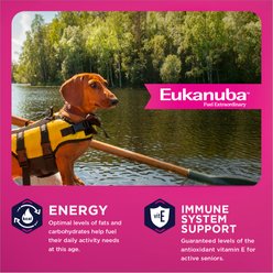 Eukanuba Senior Small Breed Dry Dog Food, 15-lb bag slide 2 of 9