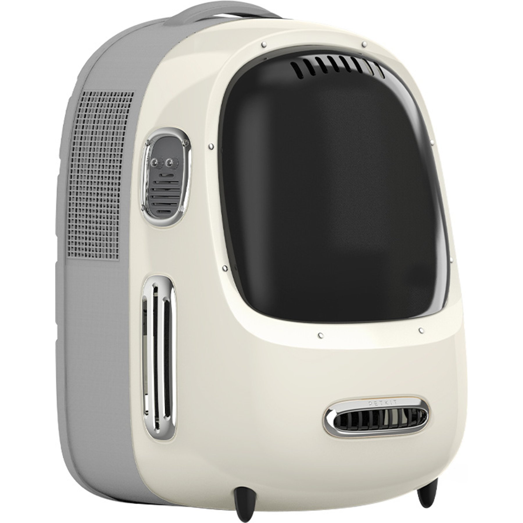 PETKIT Breezy 2 Backpack Dog & Cat Carrier, 12.99 × 11.81 × 17.71-in, White