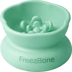 Freezbone Freezflower Frozen Cup Tough Chewer Treat Dispenser Dog Toy, Large, Mint