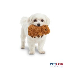 Petlou Capybara Squeaky Plush Dog Toy, 9-in slide 2 of 5