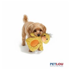 Petlou Pocket Dotty Friends 3.0 Duck Squeaky Plush Dog Toy, 7-in slide 2 of 5