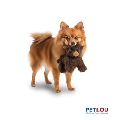 Petlou Highland Cow Squeaky Plush Dog Toy, 12-in slide 2 of 5