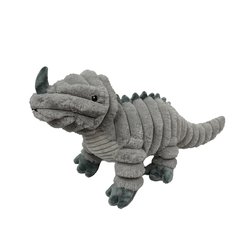 Petlou Zoo Friends Rhino Iguana Squeaky Plush Dog Toy, 26-in slide 1 of 5