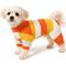 Show in main carousel: Pet Passion Snooze The Ultimate Pajama Machine Washable Stripes Dog Pajamas, Corny Candy Stripe, Small slide 2 of 4