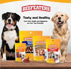 Beefeaters Triple Flavor Mini Knotted Bone Jerky Dog Treat, 1.26-oz, case of 12 slide 2 of 7