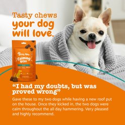 Zesty Paws Hemp Calming Bites Peanut Butter Flavored Soft Chews Composure & Relaxation Supplement for Dogs, 10 count slide 2 of 7