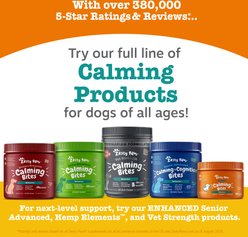 Zesty Paws Hemp Calming Bites Turkey Flavored Soft Chews Supplement for Dogs, 90 count slide 2 of 7