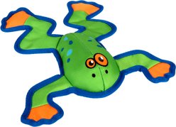 GoDog Flap ‘N Fun Freddy Frog Chew Guard Technology Squeaky Plush Dog Toy slide 1 of 7