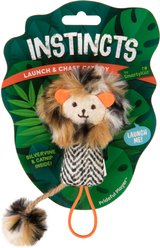 SmartyKat Instincts Prideful Player HappyNip Silvervine & Catnip Launch & Chase Plush Cat Toy slide 2 of 7
