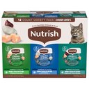 Rachael Ray Nutrish Chicken Lovers Whole Health Blend Variety Pack Wet Cat Food, 2.8-oz, case of 12