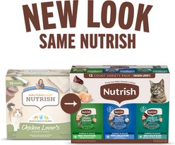 Rachael Ray Nutrish Chicken Lovers Whole Health Blend Variety Pack Wet Cat Food, 2.8-oz, case of 12 slide 2 of 9