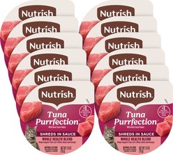 Rachael Ray Nutrish Tuna Purrfection Whole Health Blend with Real Tuna Flakes in a Savory Sauce Grain-Free Wet Cat Food, 2.8-oz, case of 12