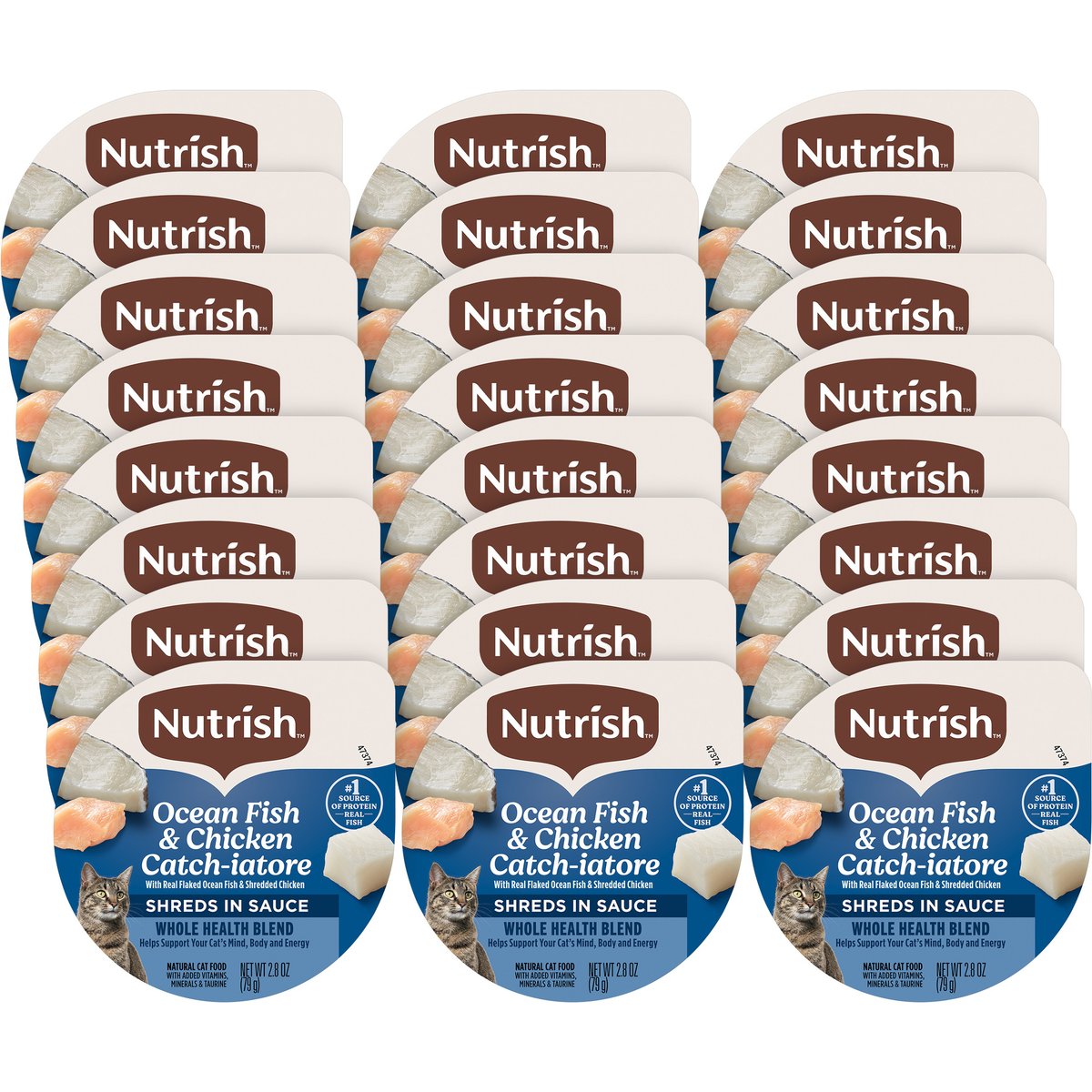 Rachael Ray Nutrish Ocean Fish & Chicken Cat Food, 2.8-oz, 24 ct
