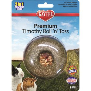 Kaytee Premium Timothy Roll 'n' Toss Small Animal Treats, 1 count