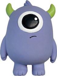 fouFIT Monster Mash Chew Squeaky Plush Dog Toy, Purple