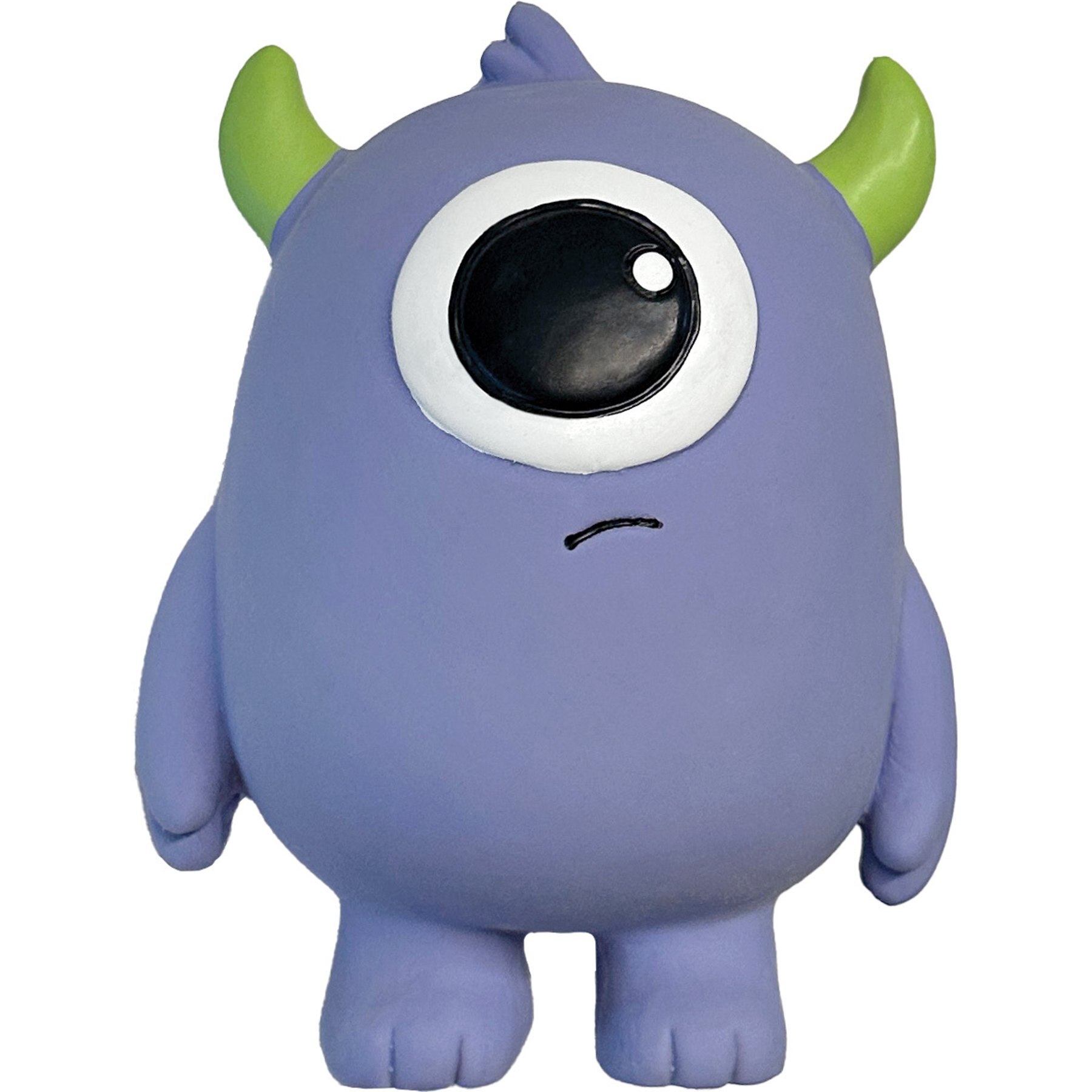 fouFIT Monster Mash Chew Squeaky Plush Dog Toy, Purple