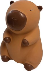 fouFIT Zoo Chew Capybara Squeaky Plush Dog Toy