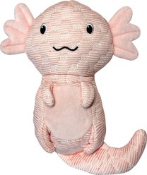 fouFIT Puff Plushies Axolotl Squeaky Plush Dog Toy