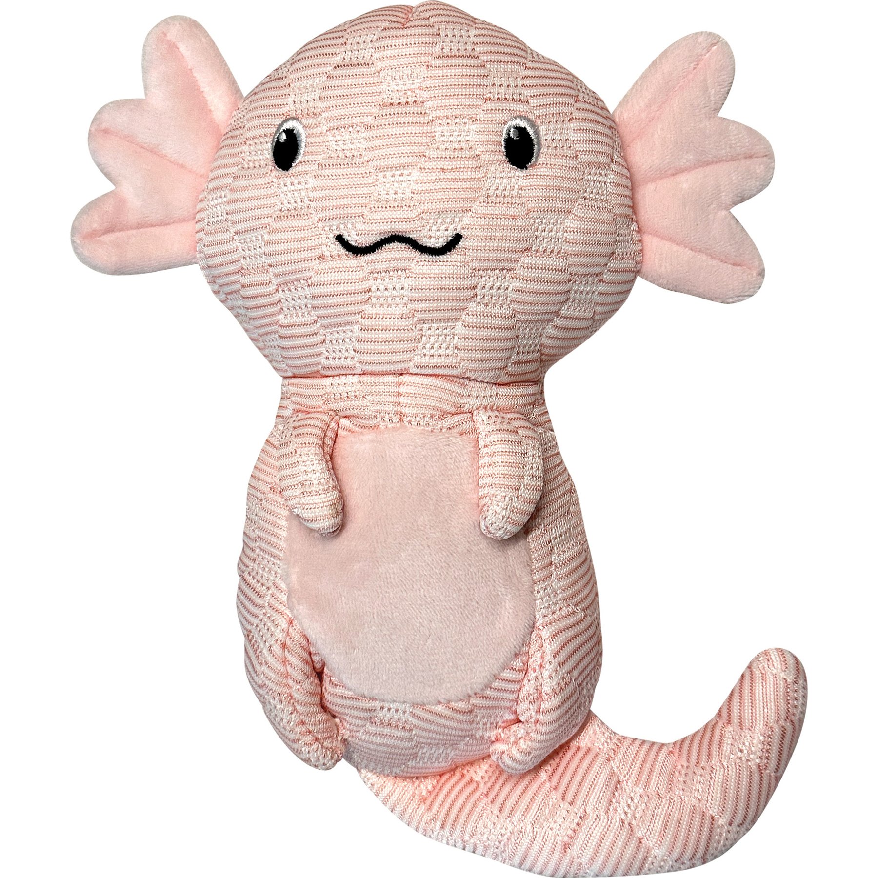 fouFIT Puff Plushies Axolotl Squeaky Plush Dog Toy