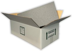 Vivarium Electronics Reptile Shipping Box Kit, White, 7 x7 x 6-in, 15 count