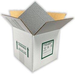 Vivarium Electronics Reptile Shipping Box Kit, White, 11 x 11 x 6-in, 10 count