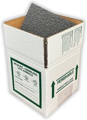 Vivarium Electronics Reptile Shipping Box Kit, White, 6 x 6 x 6-in, 20 count